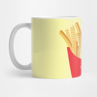 French Fries City Mug